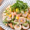抱えて食べたい！きゅうりとちくわの明太レモマヨ和え