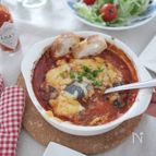 【トースターで焼くだけ】さば缶とトマト缶のチーズ焼き