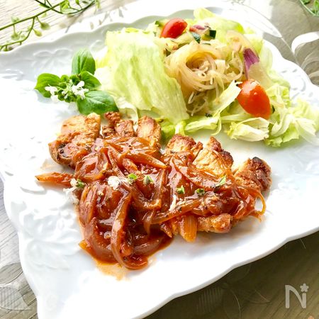 昭和する 平成する 懐かし麗しポークチャップ By トコトコ レシピサイト Nadia ナディア プロの料理家のおいしいレシピ