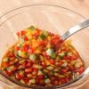 男子が喜ぶ！夏野菜たっぷり油淋鶏の工程2