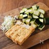 【厚揚げとズッキーニの塩麻婆】夏野菜が美味しい崩れない麻婆！の工程2