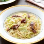 【春キャベツとホタルイカのパスタ】和風仕立ての春パスタ★