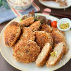 【いわしとはんぺんのふわふわ魚ロッケ】節約/郷土料理