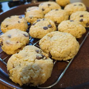 おふじの作ってみた!投稿(きっと材料家にあると思う！なかったらごめんのノンバタクッキー)