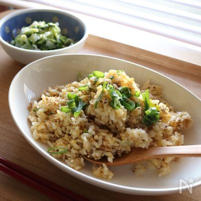 粒マスタードの炒飯
