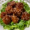 山子の作ってみた!投稿(中華屋さん風!ジューシー甘酢肉団子)