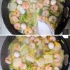 えびと白菜の塩あんかけ焼きそば｜とろ〜り熱々♪ワンパンで簡単の工程6