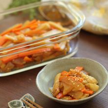 【大根とにんじんのきんぴら】栄養たっぷり常備菜