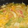 【白菜とカニカマのとろ～り卵のあんかけ丼】ひとりランチにも！の工程4
