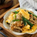 ワンパンで簡単♪豚たま塩あんかけ丼
