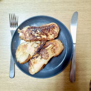 1216645の作ってみた!投稿(【ふわとろフレンチトースト】漬けて焼くだけ◎黄金比de簡単！)
