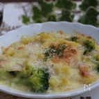 ホワイトソースなしで、ポテトグラタン