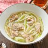 【レンジだけ！鶏肉とネギの旨塩うどん】包丁もまな板も無し♡の工程5