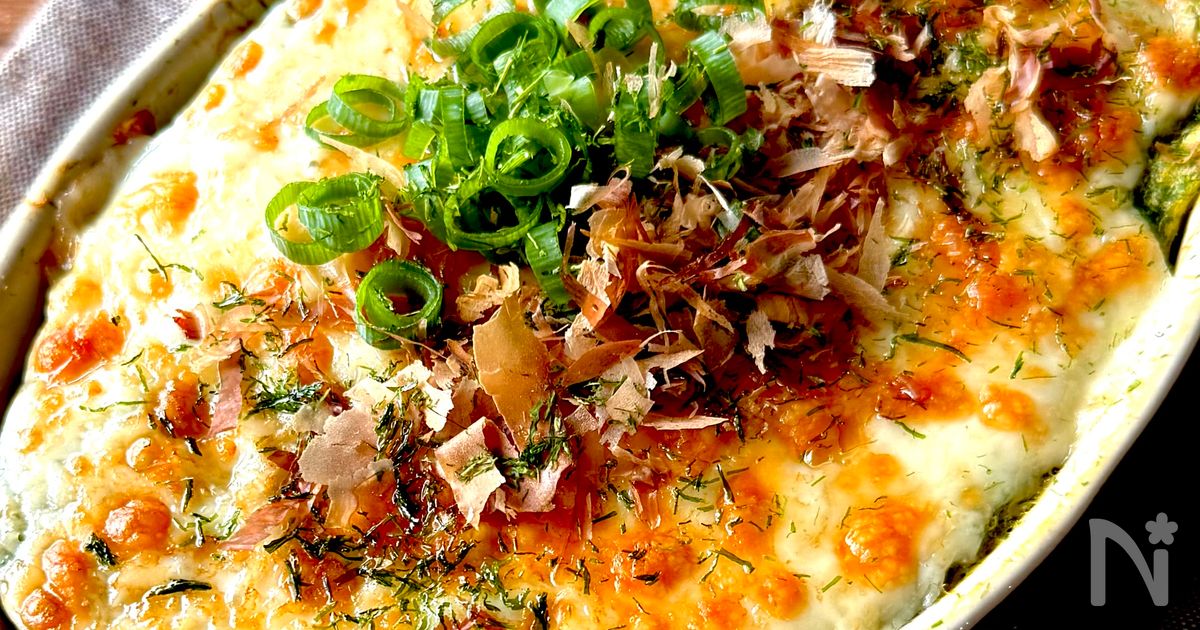 火を使わない【のりチーズ山芋鉄板】白だしと青のりで居酒屋風♪