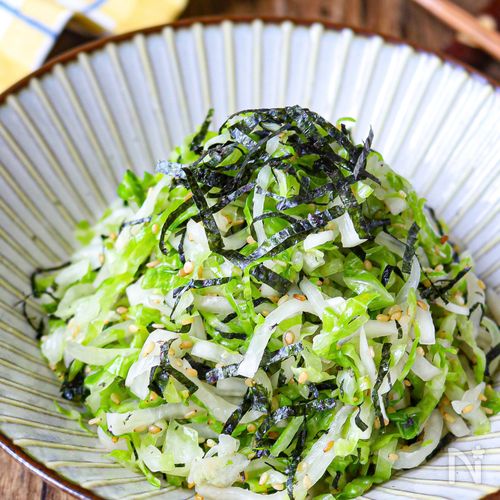ポリ袋で簡単！【キャベツと大根のチョレギサラダ風】やみつき♡