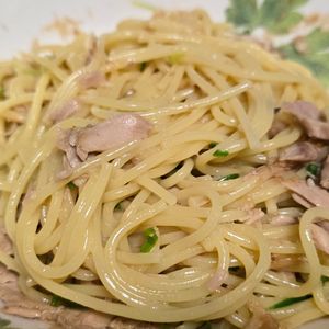 月雪由翔の作ってみた!投稿(レンチン1回！にんにく醤油パスタ🍝)