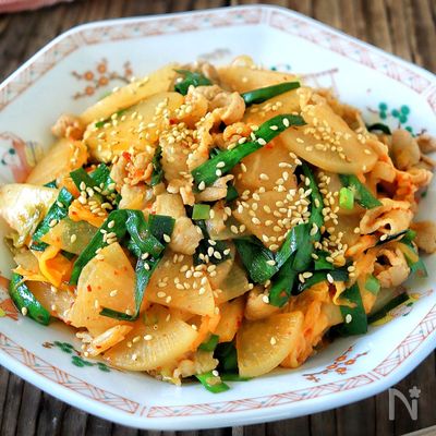 旨辛【豚キム大根】ご飯もお酒もおいしい！