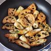 簡単！れんこんとちくわの磯辺焼きの工程4