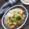 【新玉ねぎと絹揚げのしらすうまだしとろみ煮】の工程5