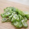 レンジで簡単!豚こまねぎ塩の工程1