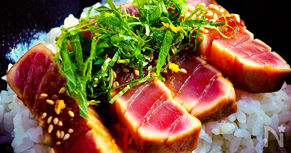 マグロは刺身もいいけど【まぐろ丼】もオススメ！のレシピ動画 | レシピサイトNadia