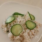 きゅうりとシラスの簡単混ぜ寿司