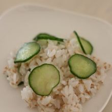 きゅうりとシラスの簡単混ぜ寿司