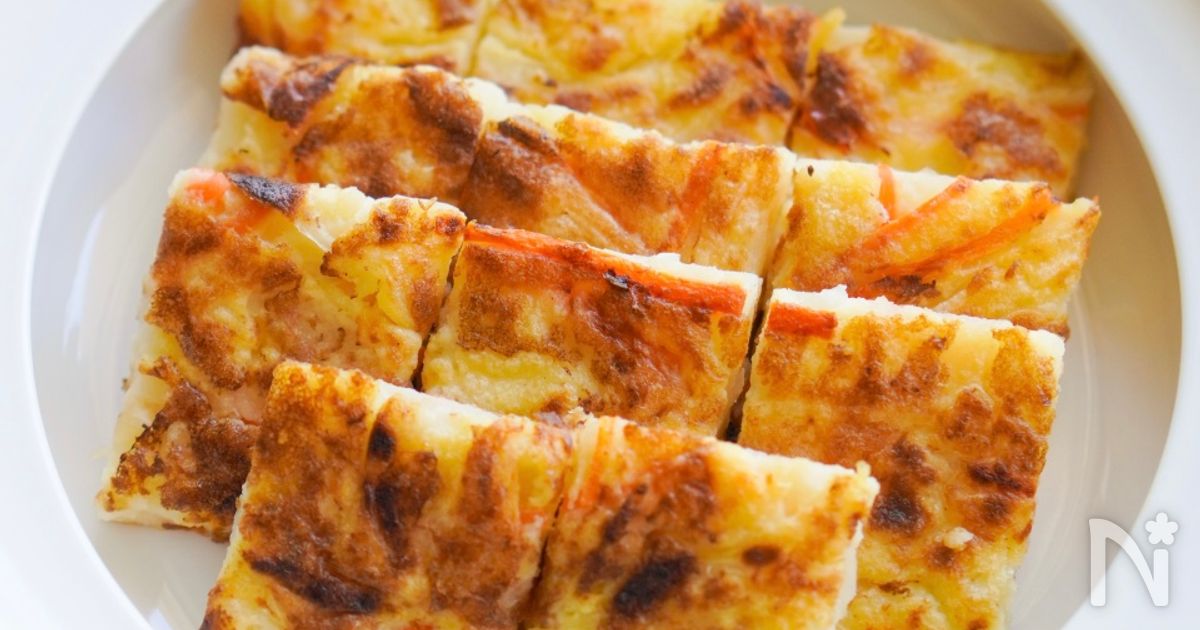 じゃがいもチヂミ【離乳食後期から幼児食】つかみ食べ