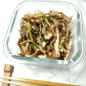 M＊Pの作ってみた!投稿(【自家製切干大根と大根の葉としらすのふりかけ】冬定番作り置き)