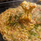 フライパンで！米粉の優しいもんじゃ焼き　