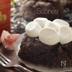 マシュマロが可愛いチョコレートスコーン♡ニューヨークスタイル