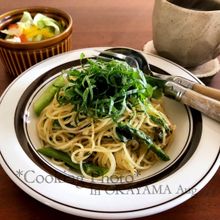 アンチョビと大葉のパスタ