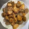 そら・ゆずの作ってみた!投稿(【ちぎりこんにゃくと厚揚げのオイスターソース炒め】包丁不要！)