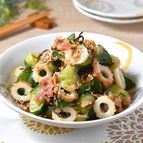 簡単すぎてごめんなさい【きゅうりとちくわの旨味和え】