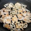 鶏れんこんのハニーマヨマスタードの工程2