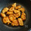 フライパンひとつ！鶏むね肉のハニーマスタード炒めの工程4