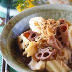 れんこんとちくわぶとしらたきの旨煮＊脇役3兄弟の絶品おかず