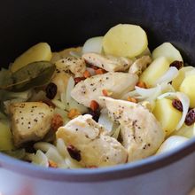 鶏肉のビネガー煮