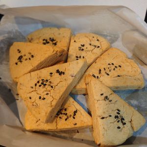 みっきみき55の作ってみた!投稿(米粉でつくる♪かぼちゃスコーン【卵・乳・砂糖不使用】)