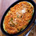 そば飯ではなく「パスタ飯」