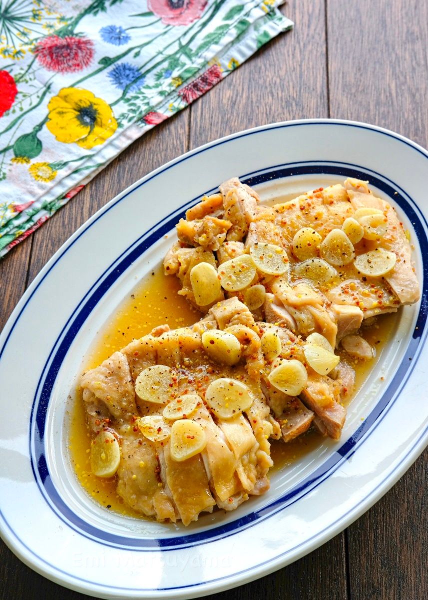 レモンガーリックバター鶏もも肉のレシピ