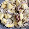 【とろ〜りアツアツ！秋の味覚】さつまいもの豆乳グラタンの工程3