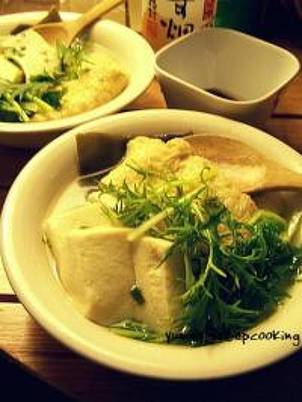 高野豆腐の湯豆腐。 | レシピサイトNadia