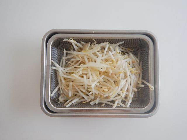 ごまらーねぎそぼろもやし | レシピサイトNadia