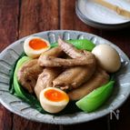 鶏手羽の醤油煮。