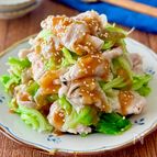 豚しゃぶとキャベツのコクうま味噌だれ