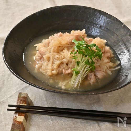 豚肉のさっぱりみぞれ煮
