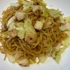 くだもの大好き🧡の作ってみた!投稿(【息子大絶賛！ぱぱっと、うま塩焼きそば】ランチ/お弁当に)
