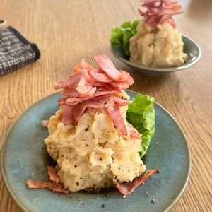 グリーンラテの作ってみた!投稿(調味料2つ！また作りたくなる【やみつきポテトサラダ】)