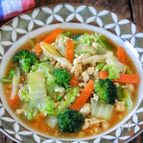 ほっこり【鶏ひき肉と冬野菜のあんかけ】